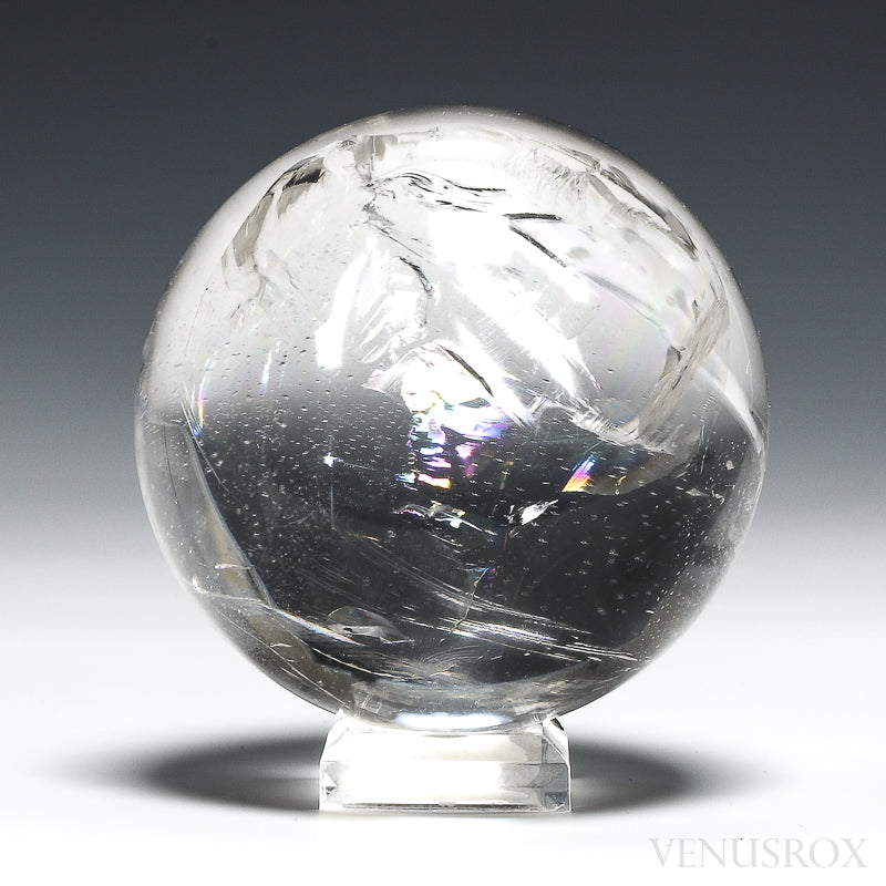 Lemurian Quartz Polished Sphere from Brazil | Venusrox