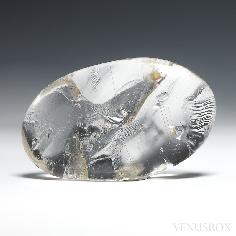 Rutilated Golden Quartz Polished Crystal from Brazil | Venusrox