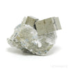 Pyrite Cube in Matrix from Navajun, La Rioja, Spain | Venusrox