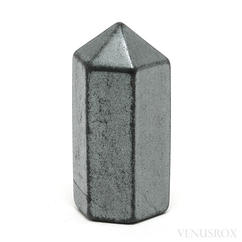 Hematite Polished Point from Brazil | Venusrox