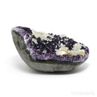 Amethyst with Agate & Calcite Part Polished/Part Natural Cluster from Uruguay | Venusrox