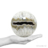 Amethyst with Quartz & Agate Geode Sphere from Brazil | Venusrox