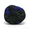 Azurite with Malachite & Matrix Part-Polished/Part-Natural Crystal from the Altai Mountains, Siberia, Russia | Venusrox