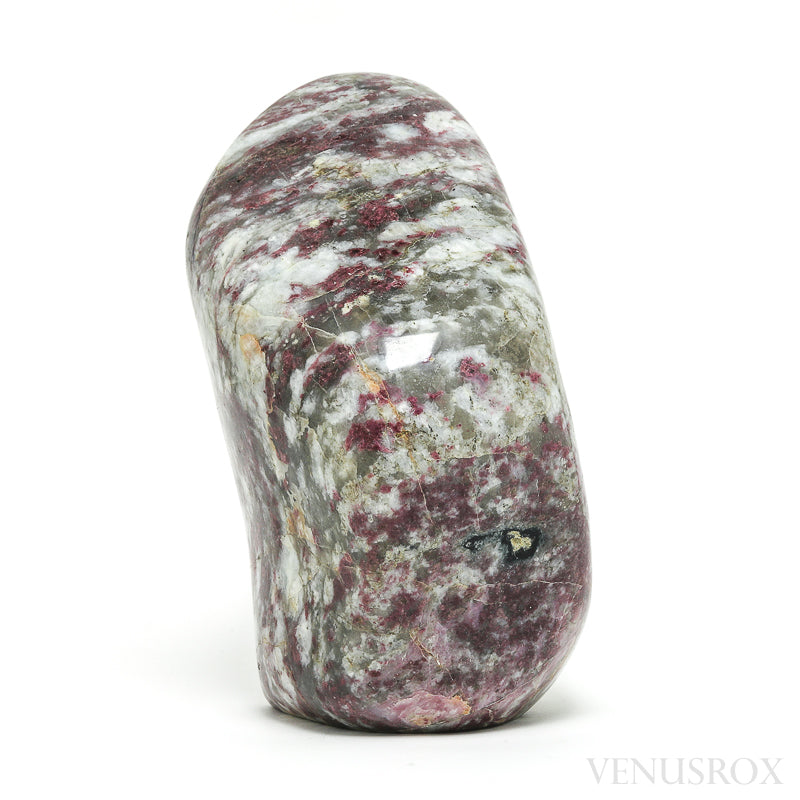 Rubellite (Red Tourmaline) in Quartz & Feldspar Polished Crystal from Madagascar | Venusrox