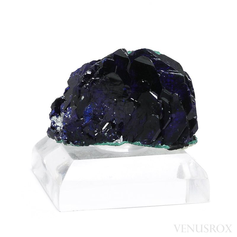 Azurite and Malachite Natural Crystal from the Millpillas Mine, Milpillas, Sonora, Mexico | Venusrox