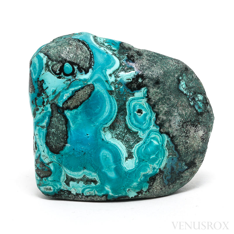 Chrysocolla with Matrix Polished/Natural Crystal from Namibia |  Venusrox