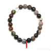 Petrified Wood Bead Bracelet from Indonesia | Venusrox