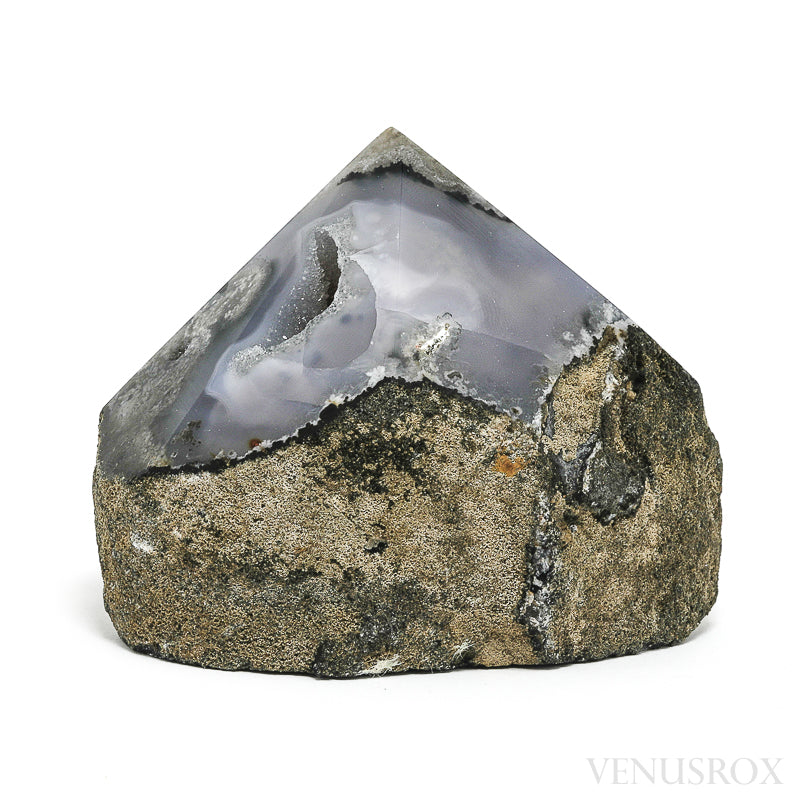 Agate Part Polished/Part Natural Point from Brazil | Venusrox