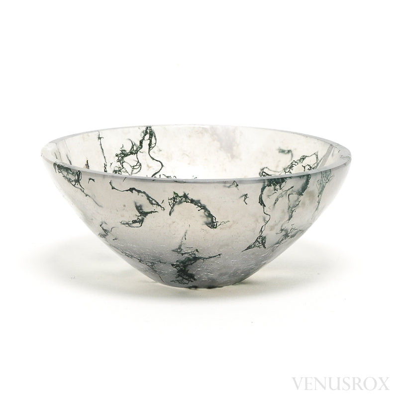Moss Agate Bowl from India | Venusrox