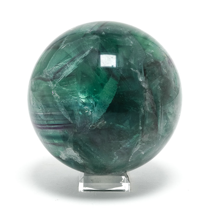 Fluorite Polished Sphere from China | Venusrox