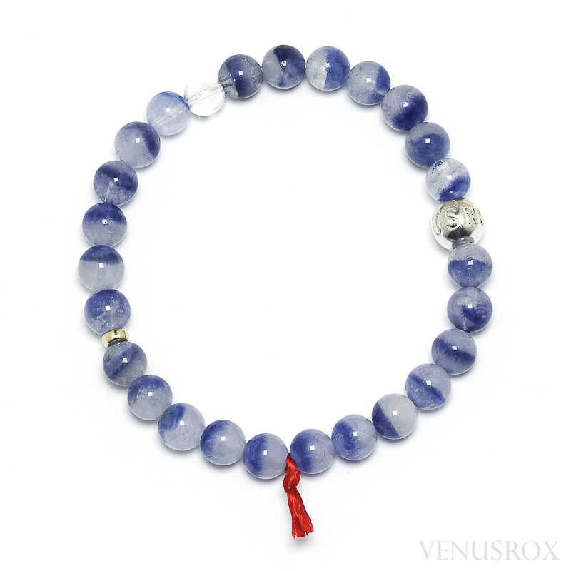 Dumortierite in Quartz Bracelet from Brazil | Venusrox