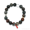 Seftonite (African Bloodstone) Bracelet from South Africa | Venusrox