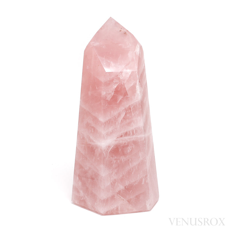 Rose Quartz Polished Point from Brazil | Venusrox