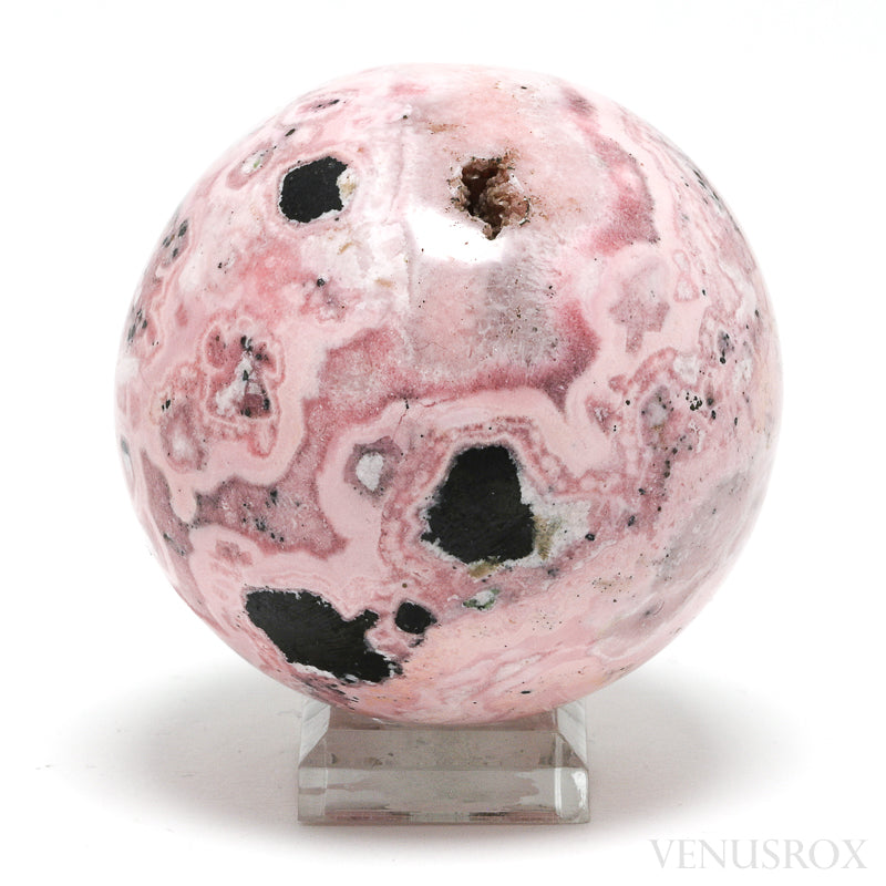 Rhodonite Polished Sphere from Peru | Venusrox