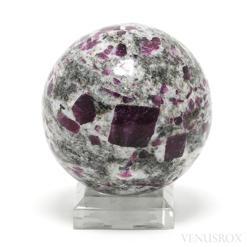 Ruby in Rhyolite Polished Sphere from India | Venusrox