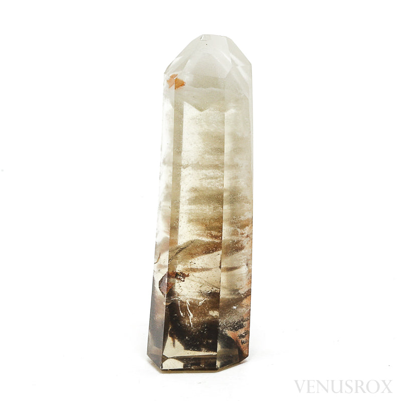 Amphibole Quartz Polished Point from Brazil | Venusrox