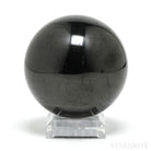 Shungite (Grade 2) Polished Sphere from Shunga, Karelia, Russia | Venusrox