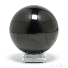 Shungite (Grade 2) Polished Sphere from Shunga, Karelia, Russia | Venusrox