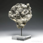 Pyrite on Quartz Natural Cluster from the Cavnic Mine, Cavnic, Maramureș County, Romania, mouted on a bespoke stand | Venusrox