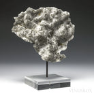 Pyrite on Quartz Natural Cluster from the Cavnic Mine, Cavnic, Maramureș County, Romania, mouted on a bespoke stand | Venusrox