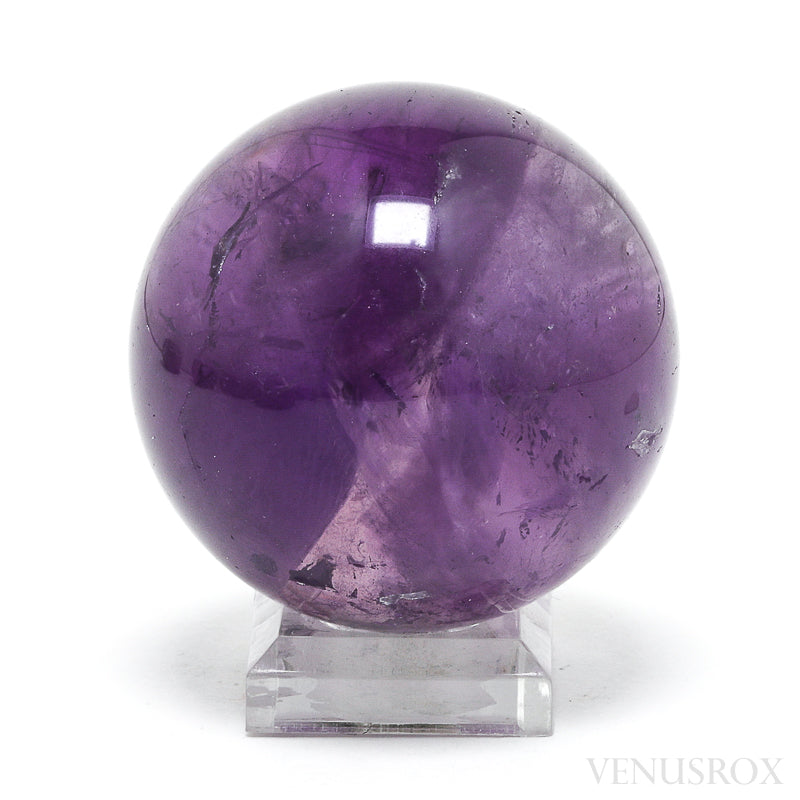 Amethyst Phantom Polished Sphere from the Quixaba Mine, Bahia, Brazil | Venusrox