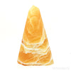 Orange Calcite Polished Point from Utah, USA | Venusrox
