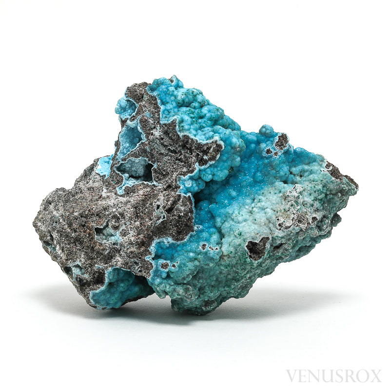 Hemimorphite on Matrix Natural Crystal from the Democratic Republic of Congo | Venusrox