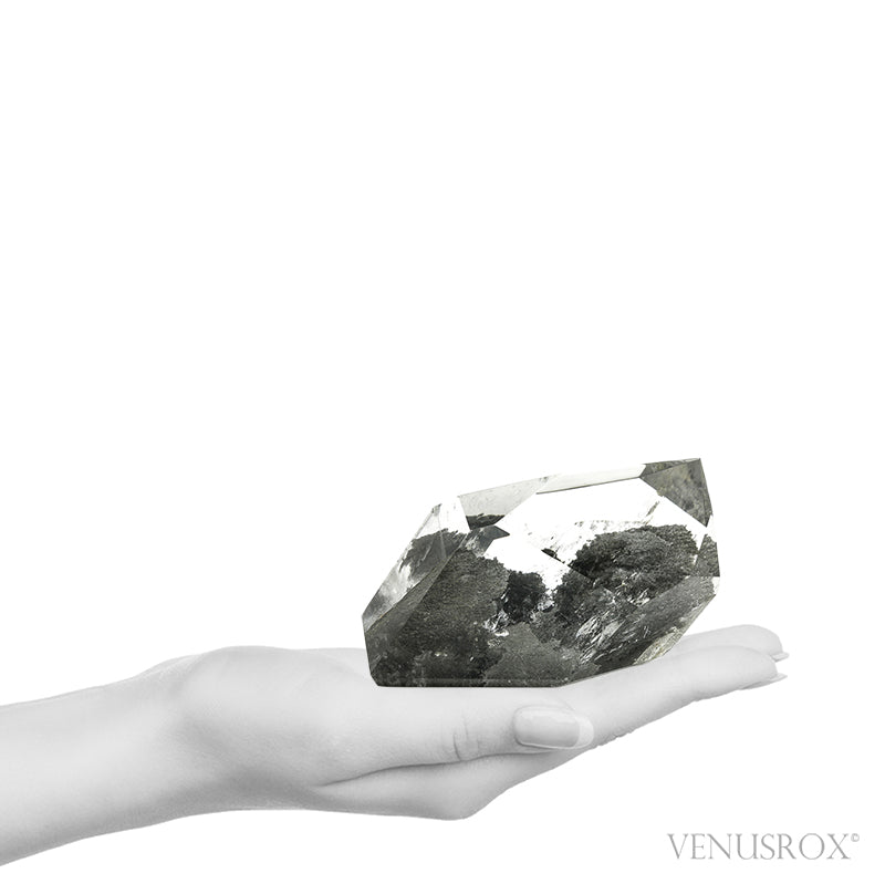 Lodalite Quartz Part Polished/Part Natural Point from Brazil | Venusrox