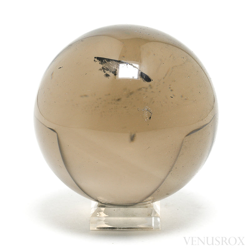 Smoky Lemurian Quartz Polished Sphere from Brazil | Venusrox