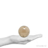 Smoky Lemurian Quartz Polished Sphere from Brazil | Venusrox