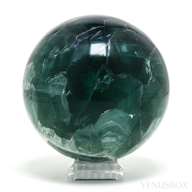 Fluorite Polished Sphere from Mexico | Venusrox