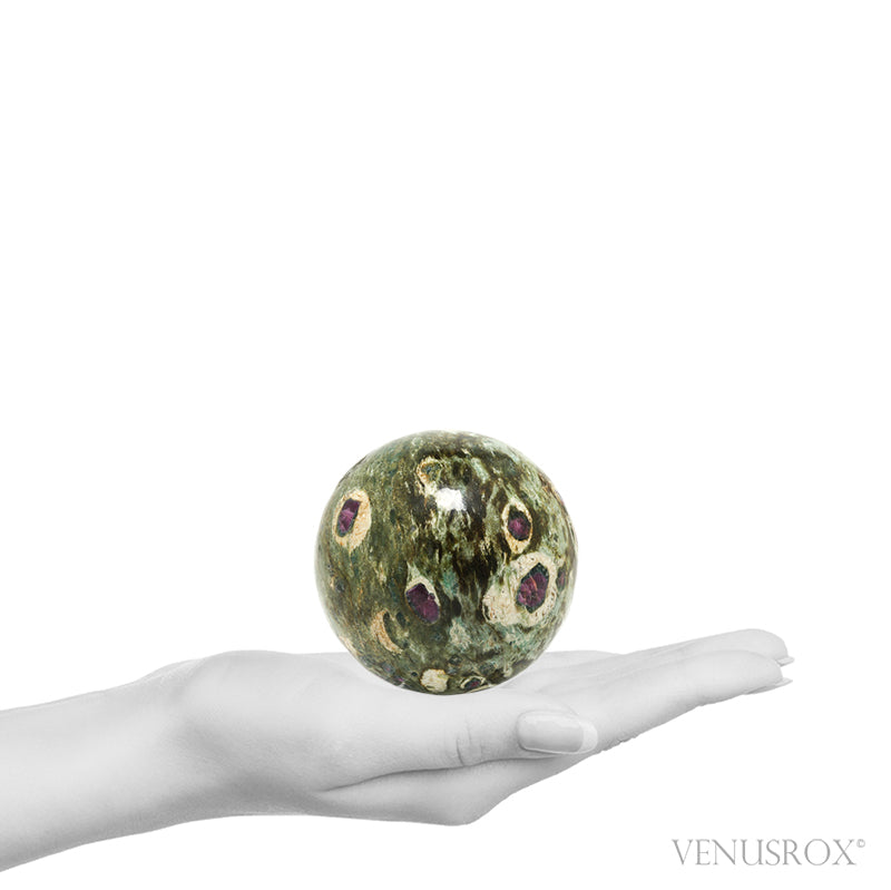 Ruby in Fuchsite Polished Sphere from India | Venusrox