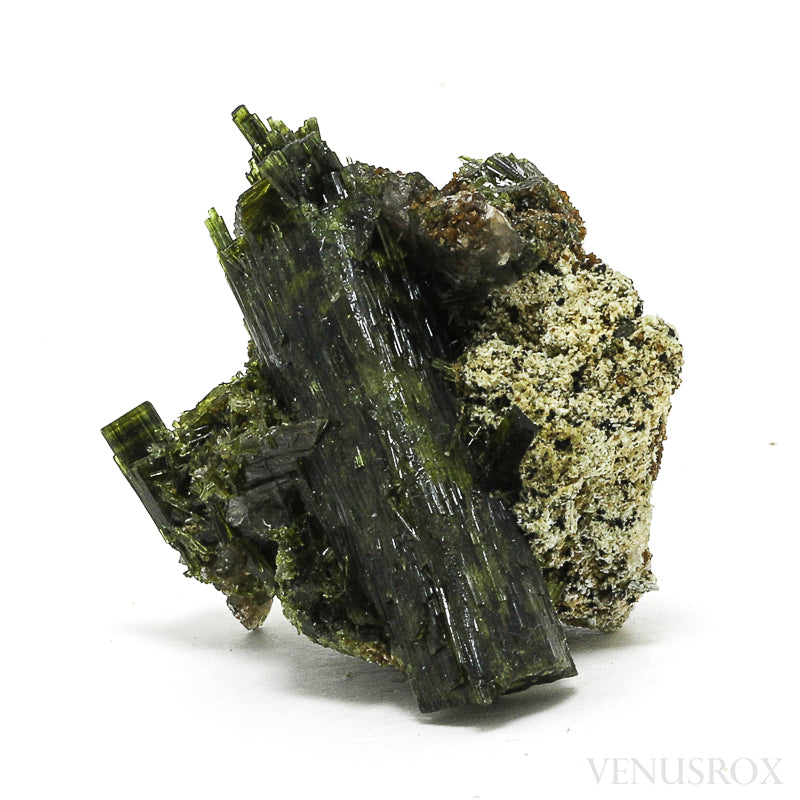 Epidote Natural Cluster from Tormiq, Haramosh Mountains, Skardu, Pakistan | Venusrox