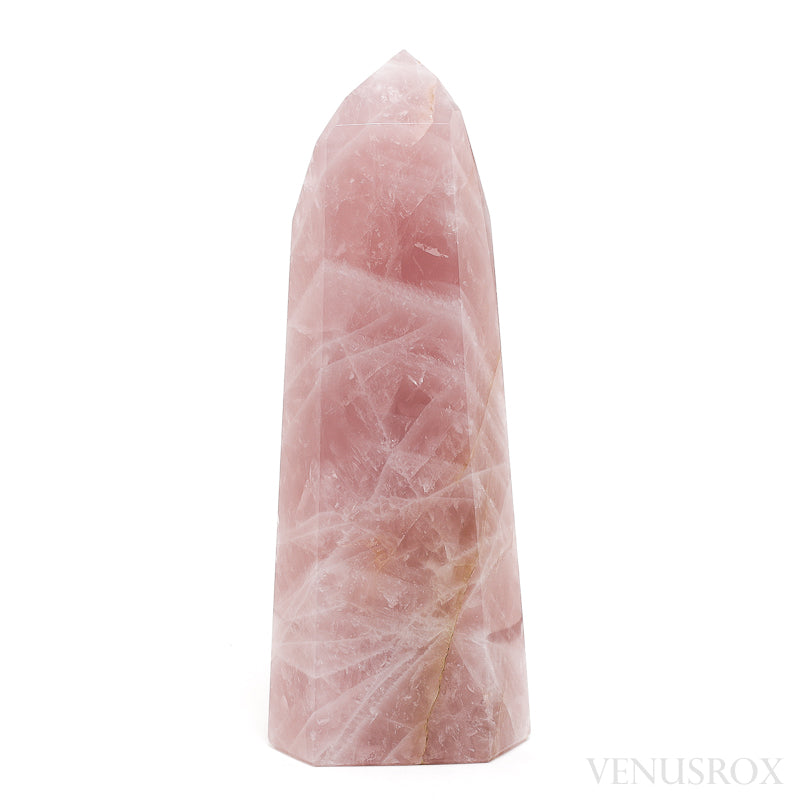 Rose Quartz Polished Point from Brazil | Venusrox