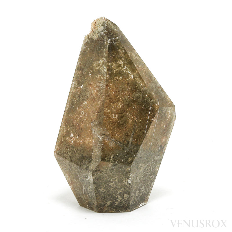 Smoky Rutilated Lodalite Quartz Polished/Natural Crystal from Brazil | Venusrox