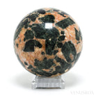 Diopside with Calcite Polished Sphere from the Baykal Lake Region, Russia | Venusrox