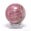 Pink 'Cats Eye' Tourmaline Polished Sphere from Russia | Venusrox