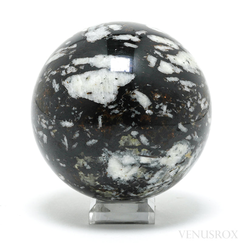 Astrophyllite Polished Sphere from the Kola Peninsula, Russia | Venusrox