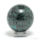 Chrysocolla with Cuprite & Malachite Polished Sphere from the Democratic Republic of Congo | Venusrox