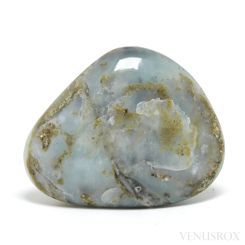 Blue Andean Opal Polished Crystal from the Acari Mine, Caraveli Province, Arequipa Department, Peru | Venusrox