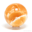 Orange Calcite Sphere from Mexico | Venusrox
