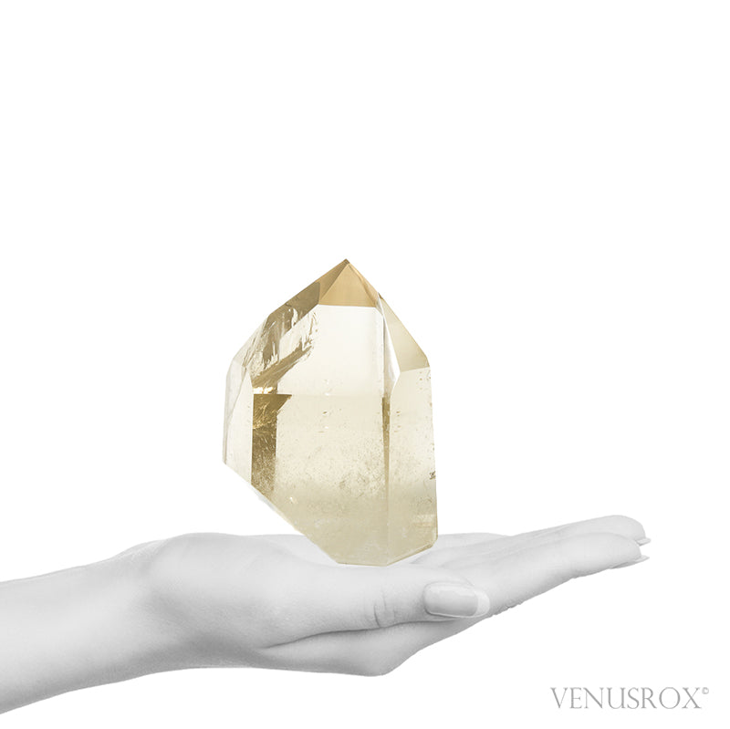 Natural Citrine Polished Point from Brazil | Venusrox