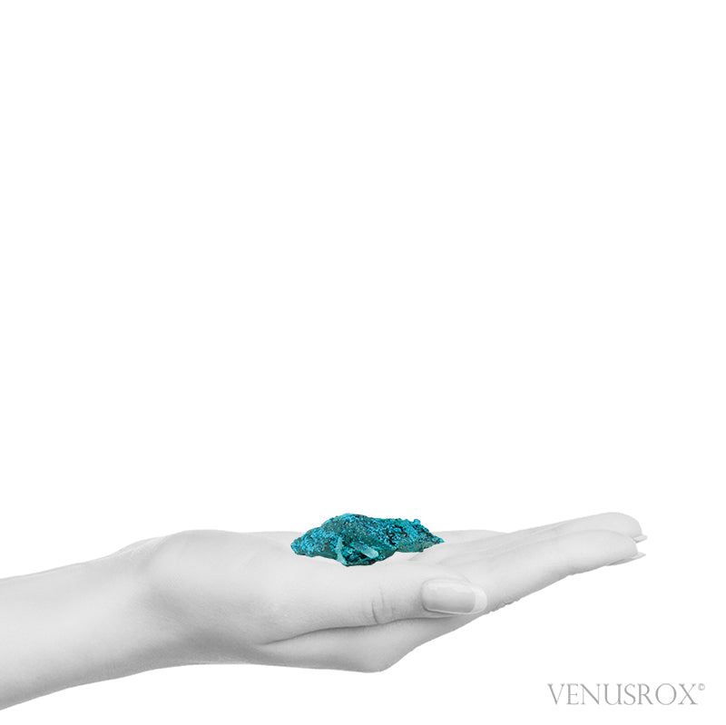 Chrysocolla on Quartz Natural Crystal Specimen from Peru | Venusrox