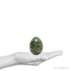 Green Aquamarine Polished Egg from Madagascar | Venusrox