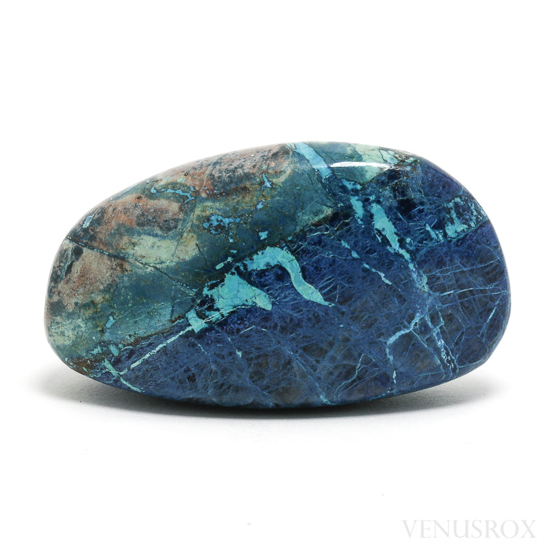Chrysocolla with Shattuckite Polished Crystal from Namibia | Venusrox