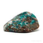 Dioptase and Quartz in Matrix Polished Crystal from the Democratic Republic of Congo | Venusrox