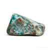 Dioptase and Quartz in Matrix Polished Crystal from the Democratic Republic of Congo | Venusrox