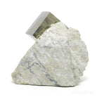 Pyrite Cube in Matrix from Navajun, La Rioja, Spain | Venusrox