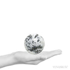 Pyrite in Quartz Polished Sphere from Peru | Venusrox