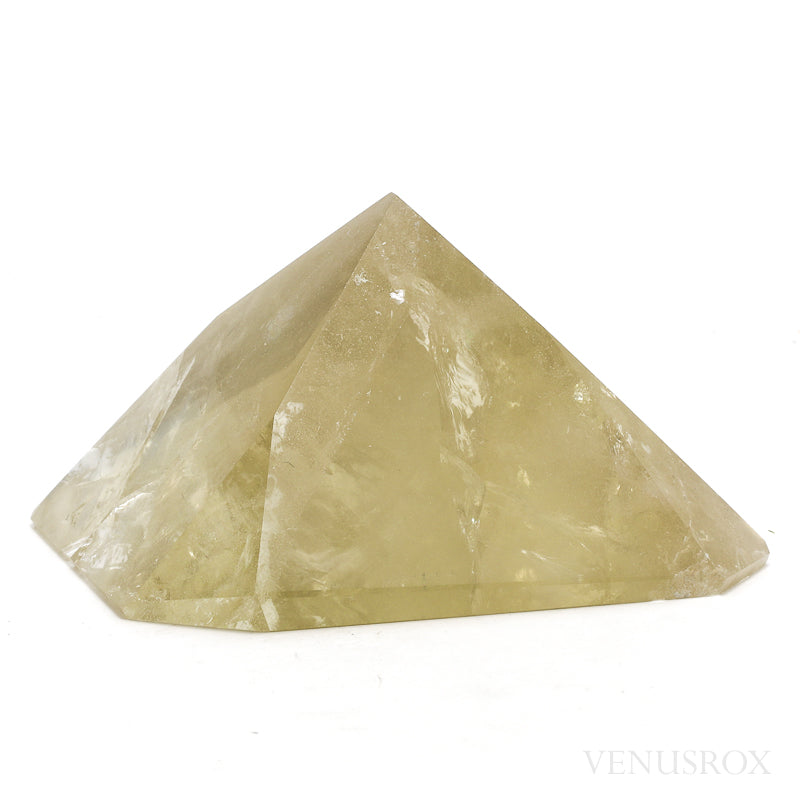 Natural Citrine Polished Point from the Morro Redondo Mine, Coronel Murta, Minas Gerais, Brazil | Venusrox
